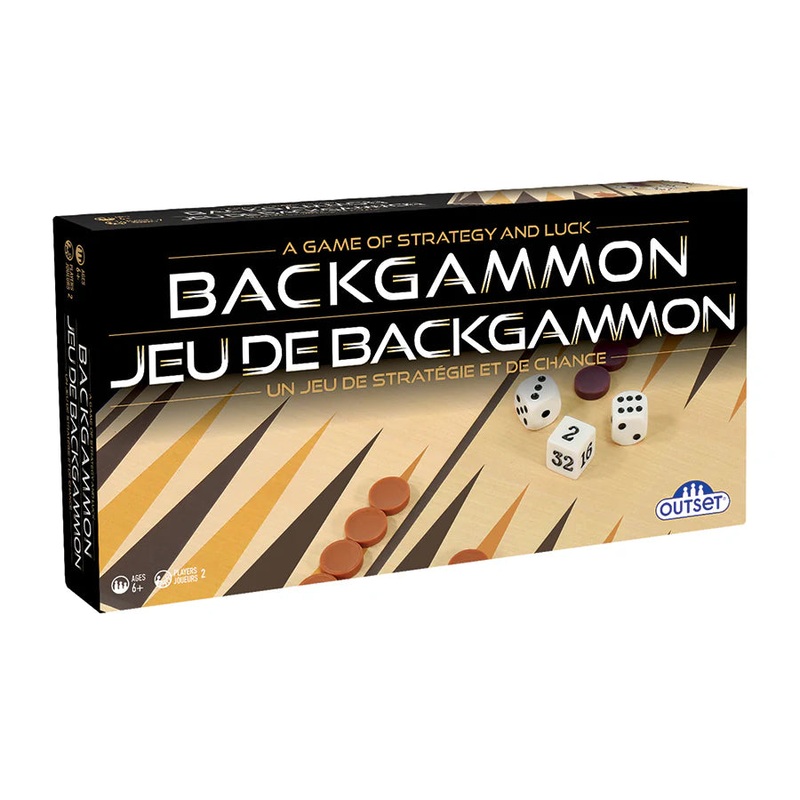 Backgammon - plastic (Outset)