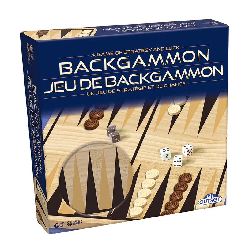 Backgammon - wood (Outset)