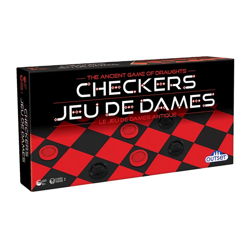 Checkers - plastic (Outset)