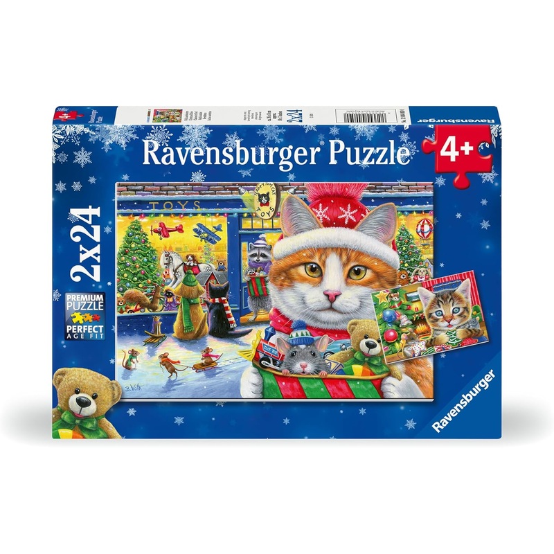 Christmas Kitties (2x24pc)