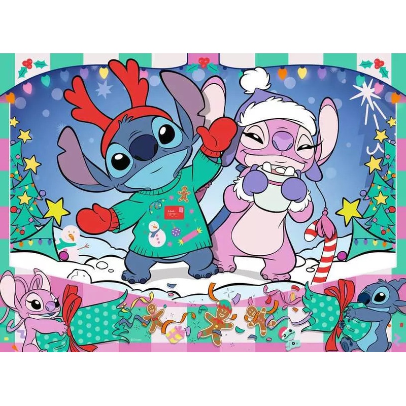 Disney Stitch Christmas (100pc XXL)