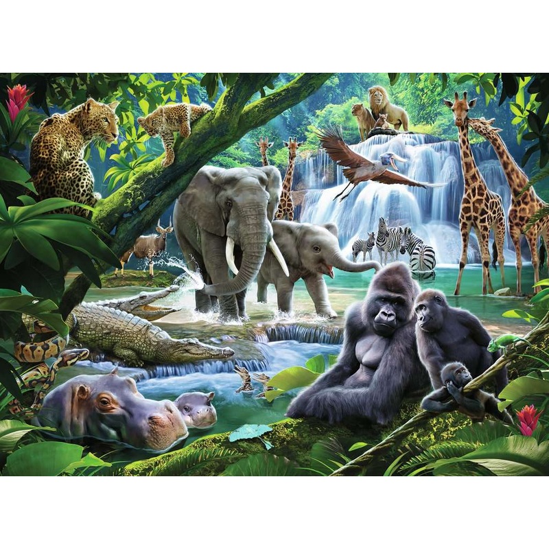 Jungle Animals (100pc XXL)