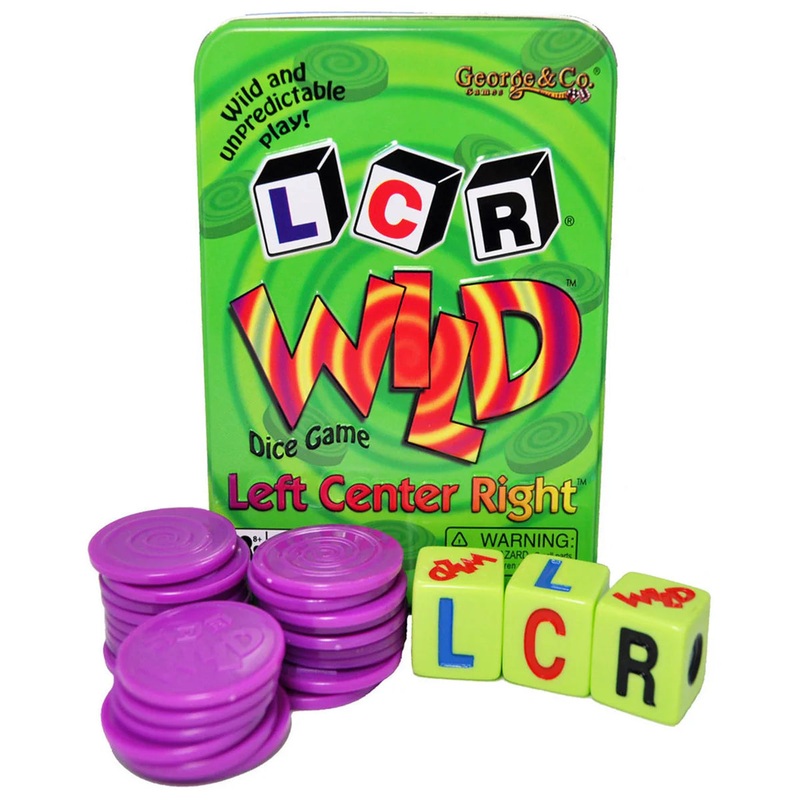 LCR Game Wild Dice (Left-Centre-Right)