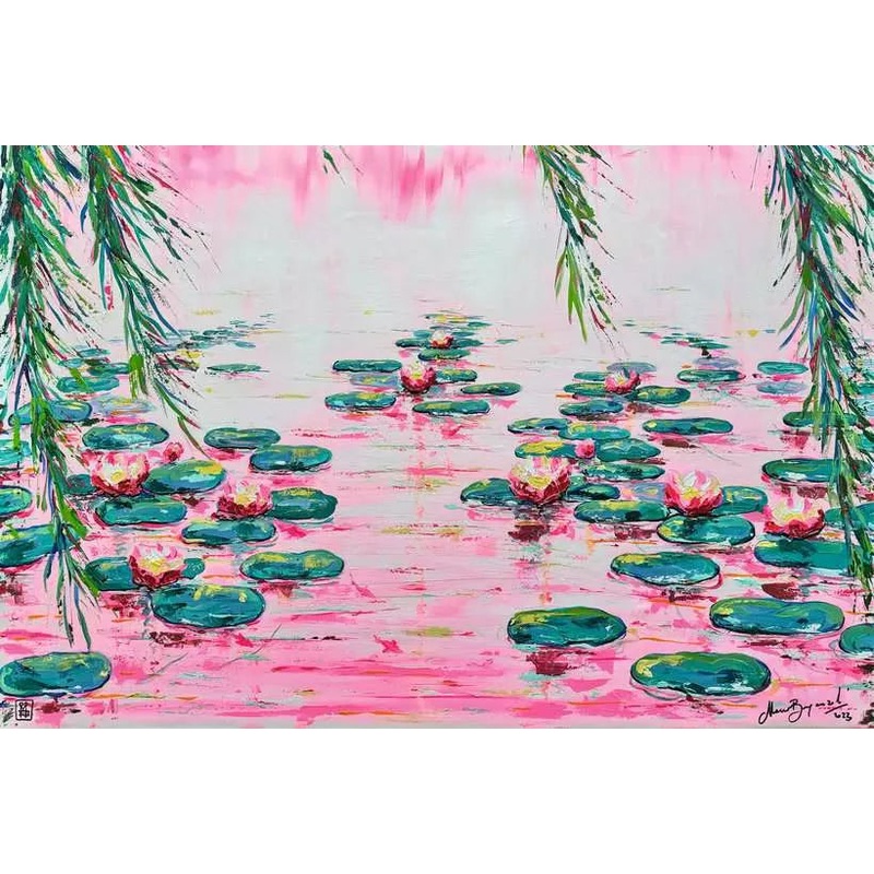 Pink Water Lillies (4000pc)