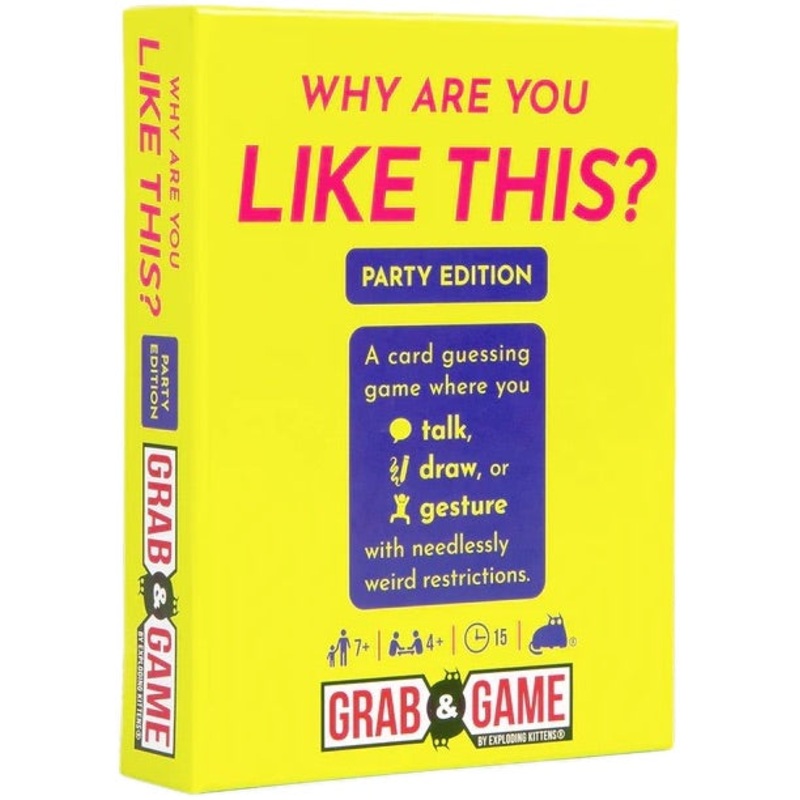 Why Are You Like This? Party: Grab & Game Edition