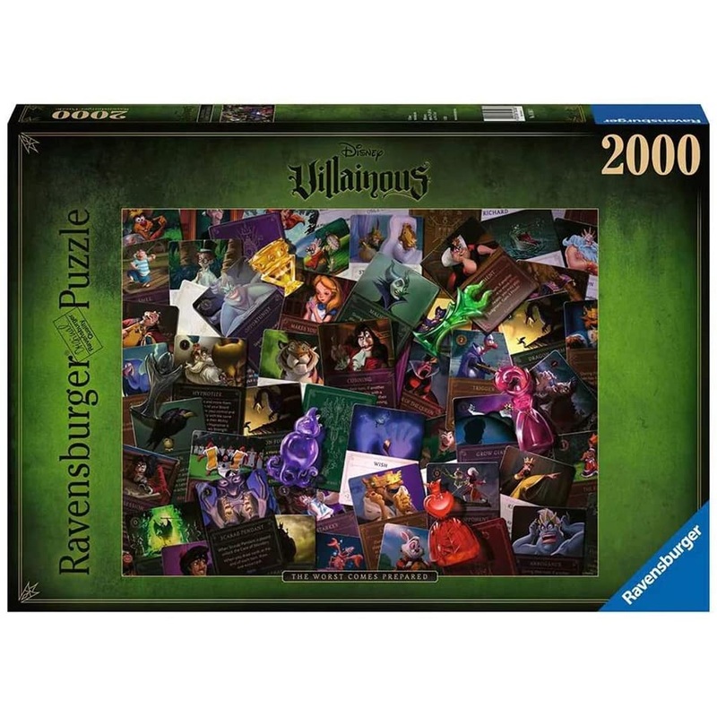 Disney Villainous: The Worst Comes Prepared (2000pc - All Villains)