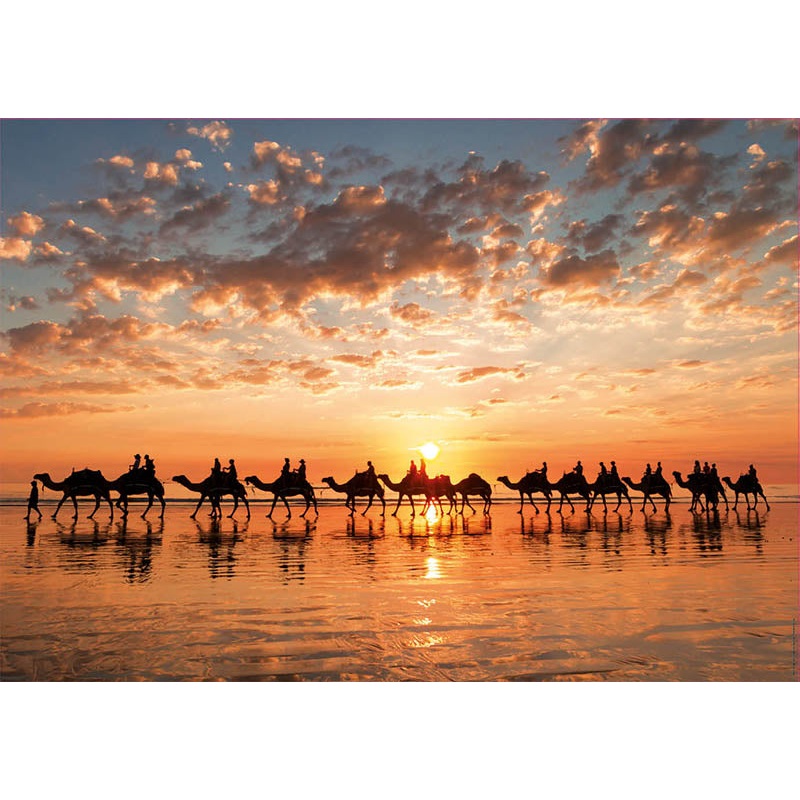 Golden Sunset on Cable Beach, Australia
