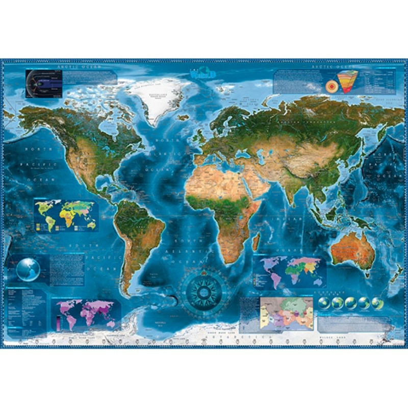 Satellite Map (2000pc Heye)