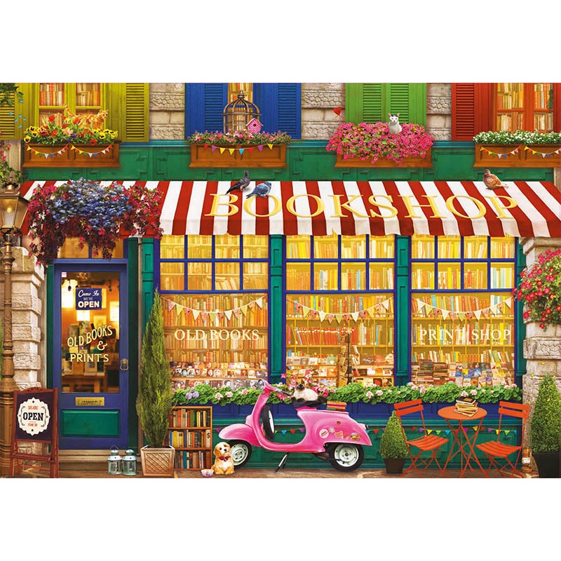 Vintage Bookshop (4000pc)