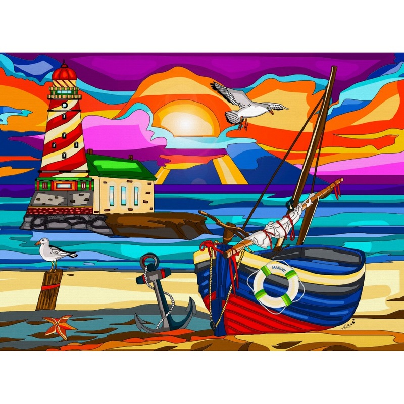 Jacarou Far Away Lighthouse 1000pc