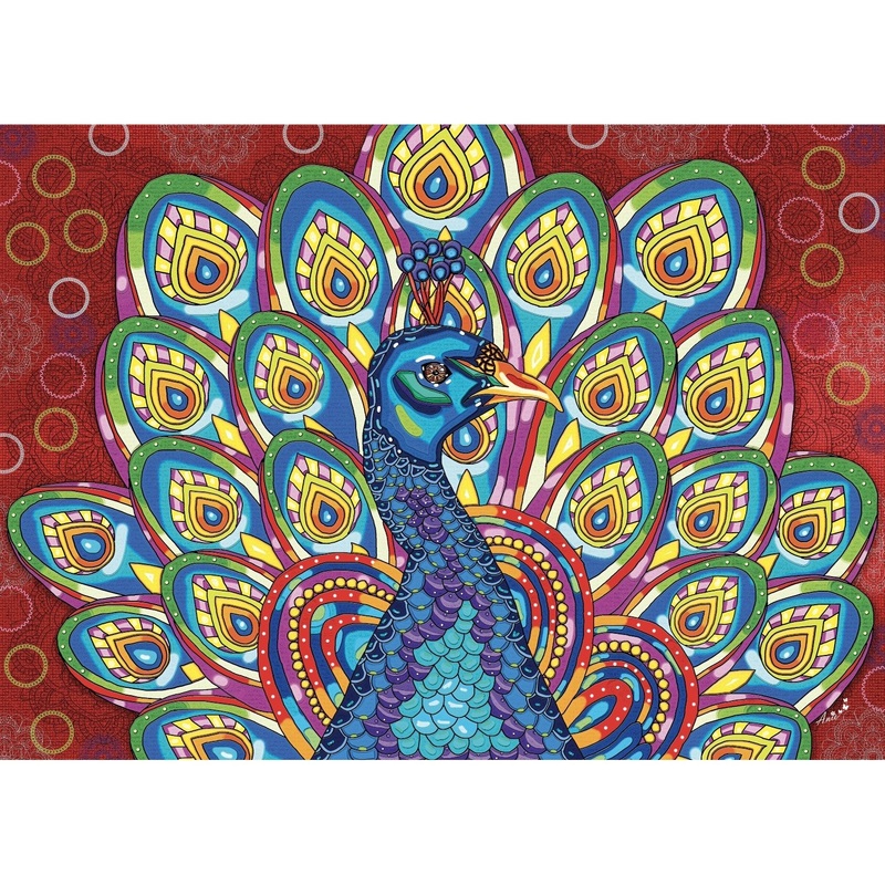 Jacarou Royal Peacock 1000pc