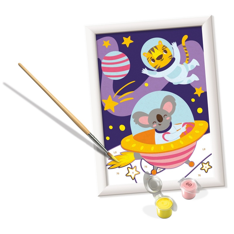 Animals in Space (CreArt Painting by Number)