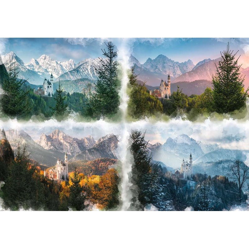 Castle Through the Seasons (18,000 piece)