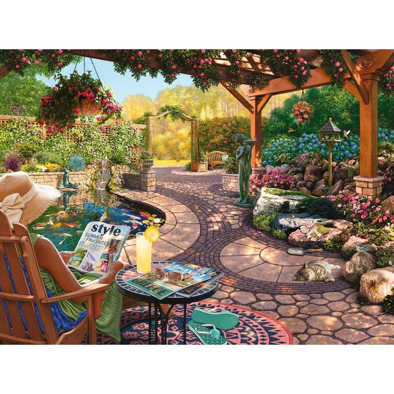 Cozy Backyard Bliss (750 pc)