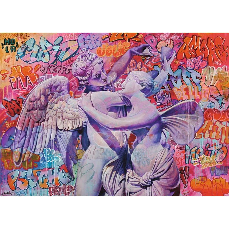 Cupid and Psyche in Love