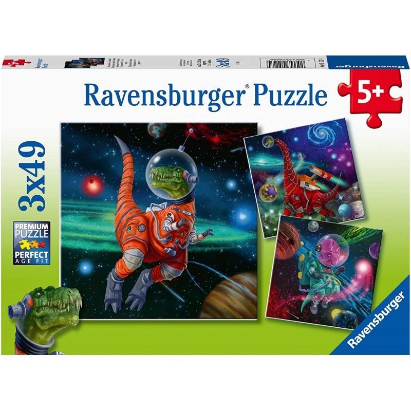 Dinosaurs in Space (3x49pc)