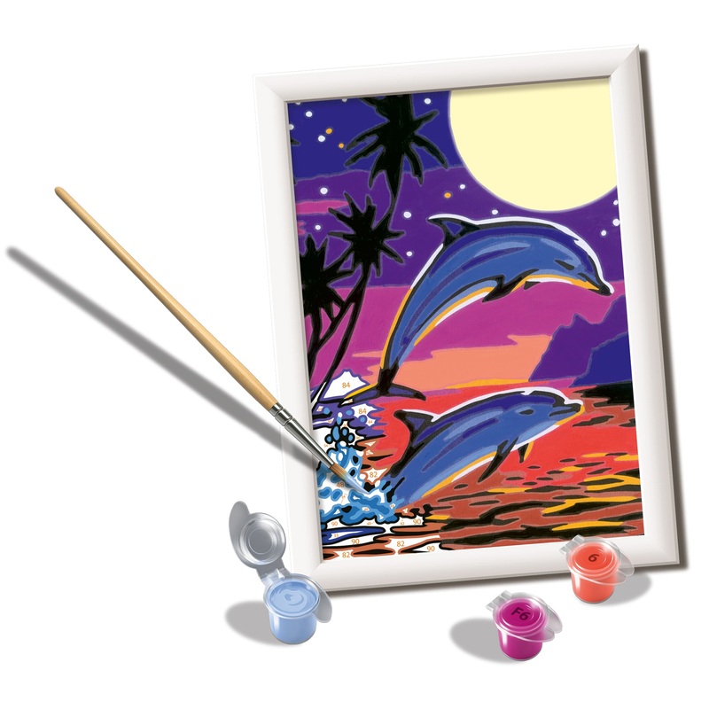 Dolphin Adventures (CreArt Painting by Number)