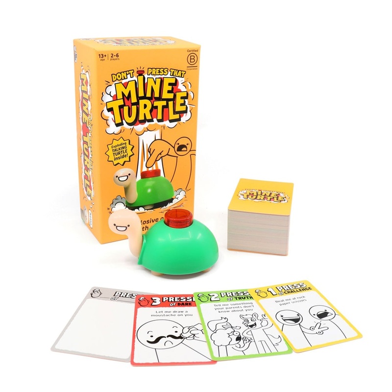 Dont Press That Mine Turtle
