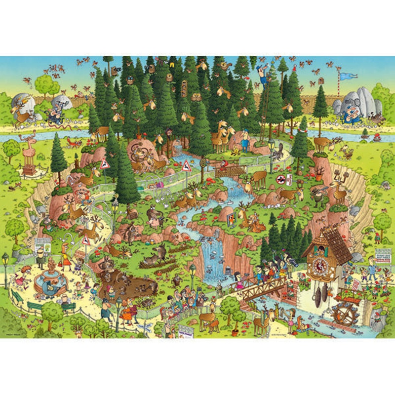 Funky Zoo Black Forest Habitat (Heye)