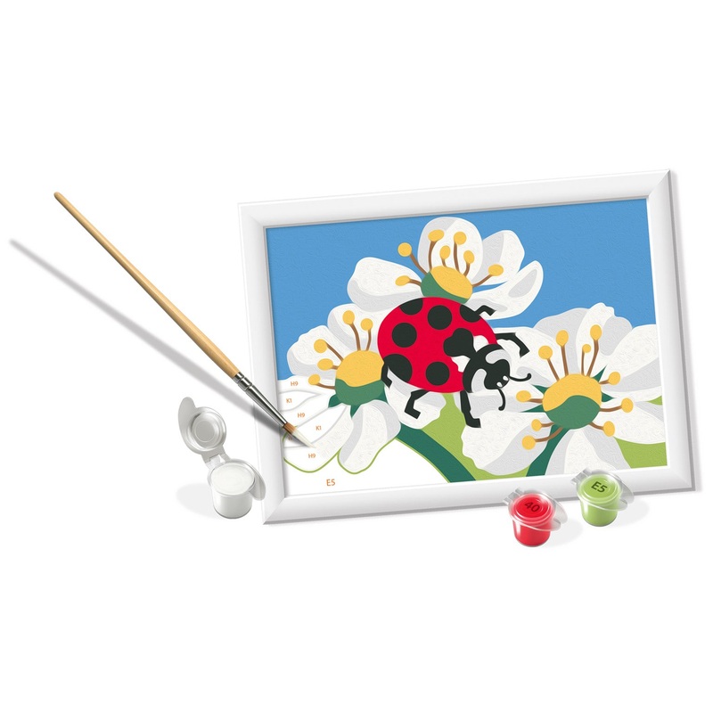 Ladybug in Nature (CreArt Painting by Number)