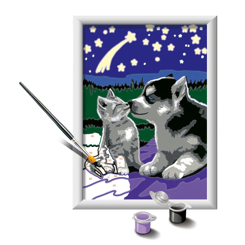 Moonlight Friends (CreArt Painting by Number)
