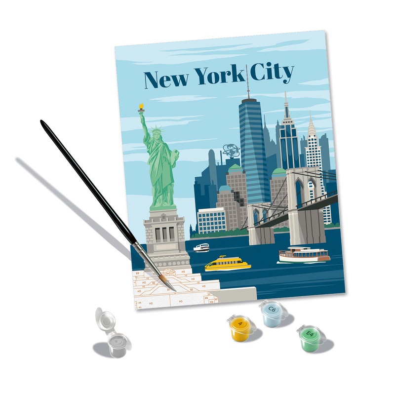 New York City (CreArt Painting by Number)