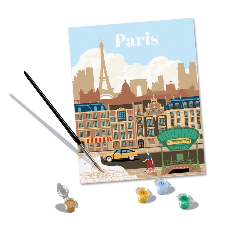 Paris (CreArt Painting by Number)