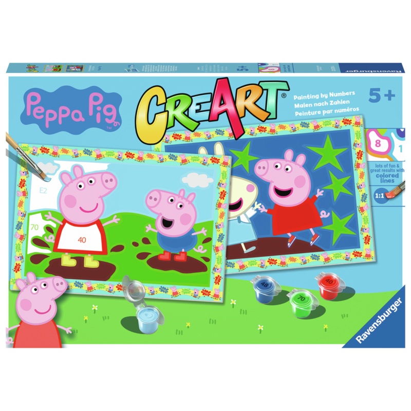 Peppa Pig (CreArt Painting by Number)