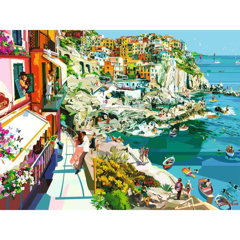 Romance in Cinque Terre (1500pc)
