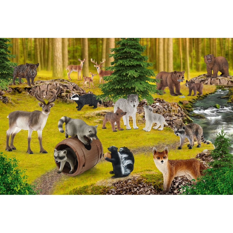 Where the Raccoons Live (150pc with Schleich figure)