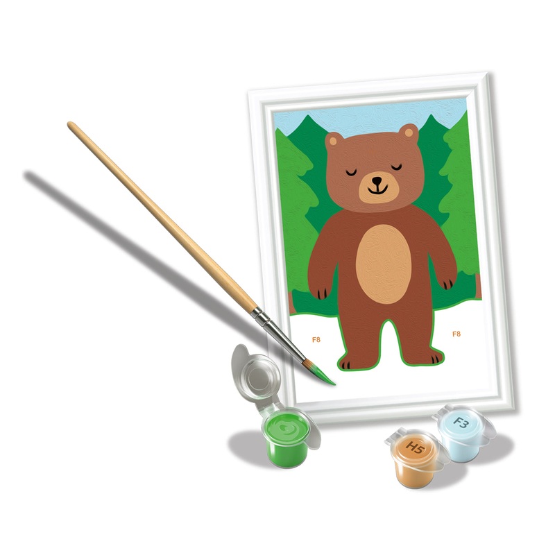 Wild Bear (CreArt Painting by Number)
