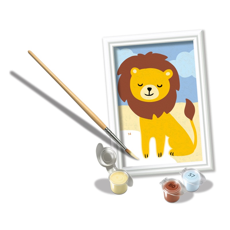 Wild Lion (CreArt Painting by Number)