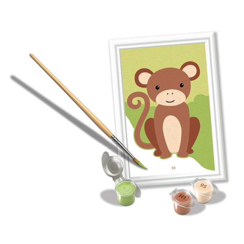 Wild Monkey (CreArt Painting by Number)