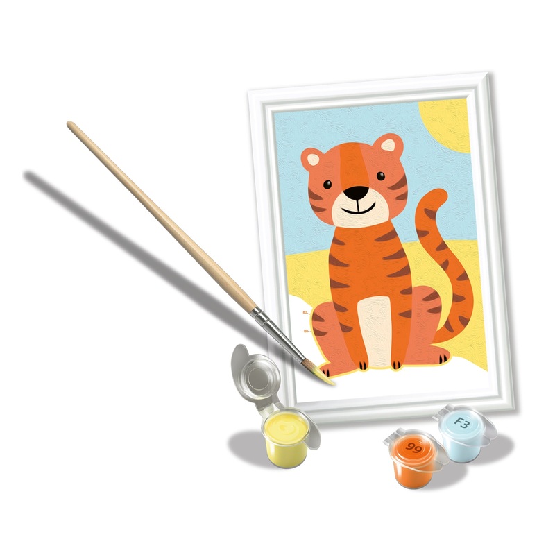 Wild Tiger (CreArt Painting by Number)