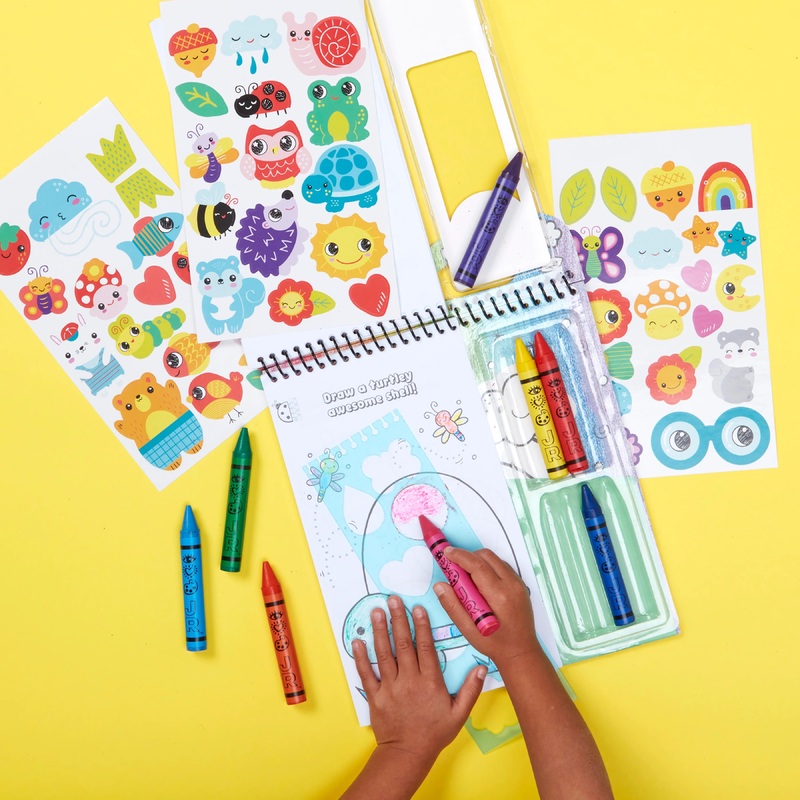 Art on the Go! Colour & Stick Activity Pad