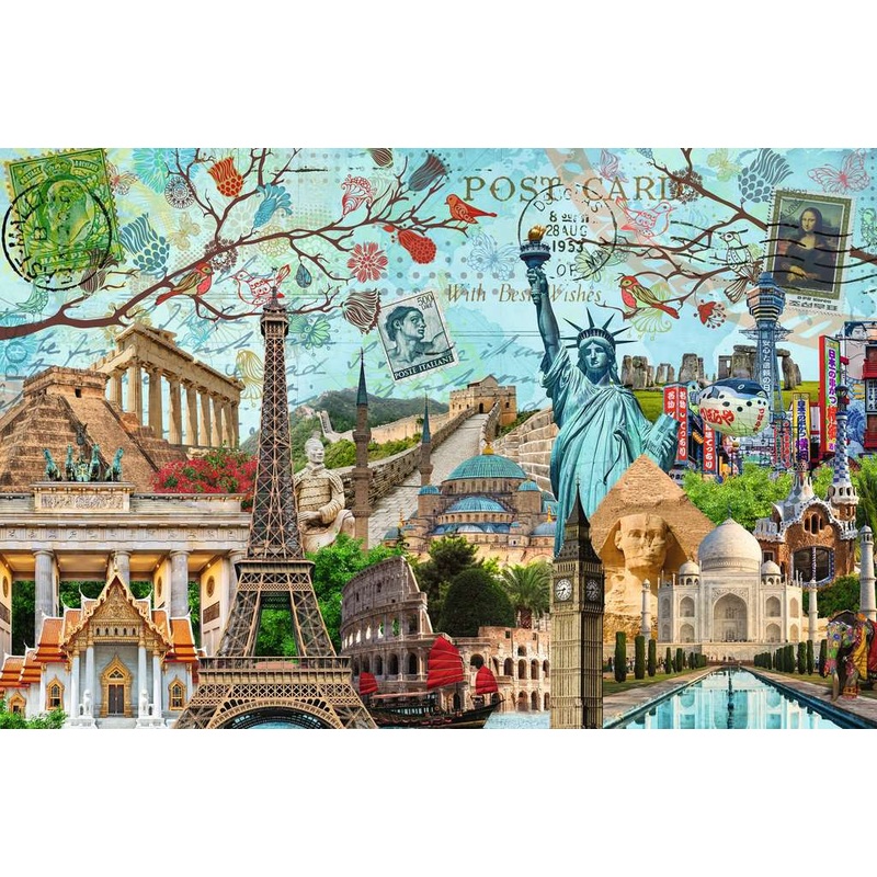 Big Cities Collage (5000 piece)