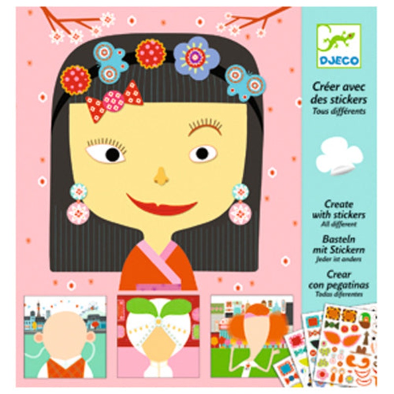 Create with Stickers (by Djeco)