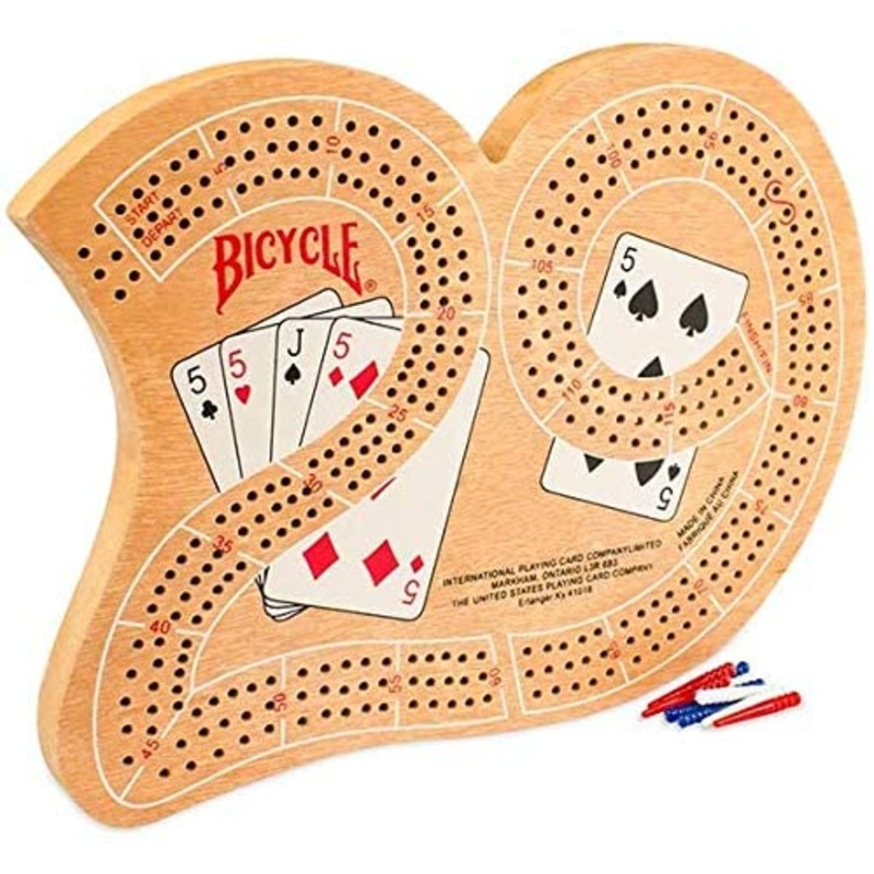 Cribbage (wood board large 29, by Bicycle)