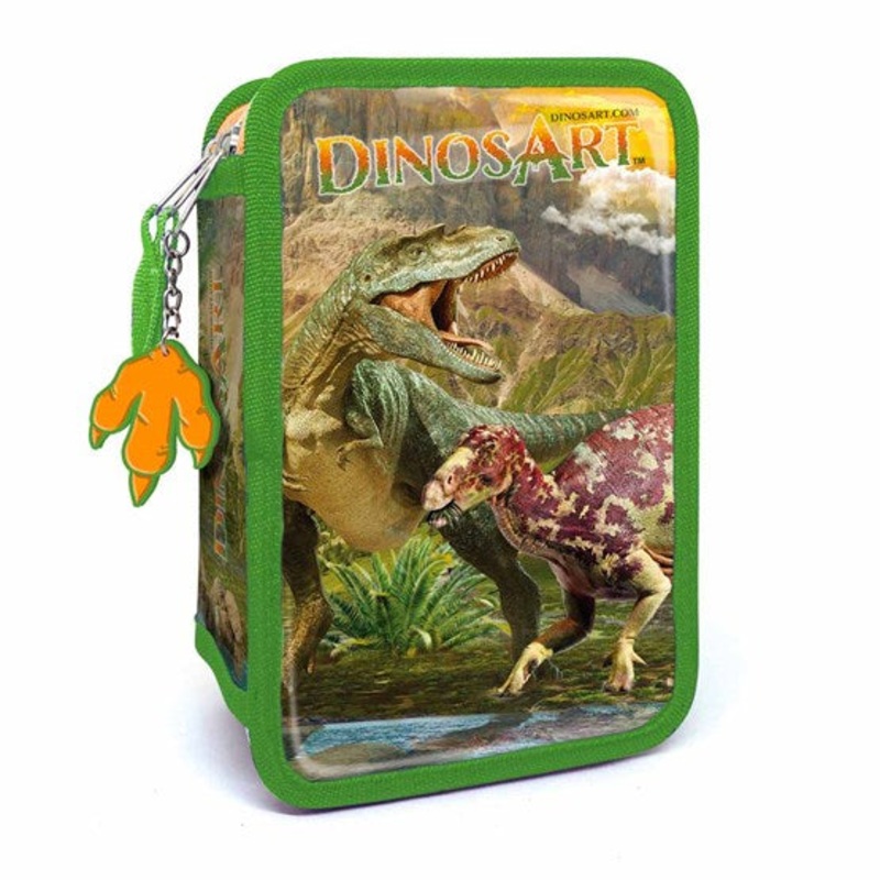 DinosArt 3-Tier Pencil Case