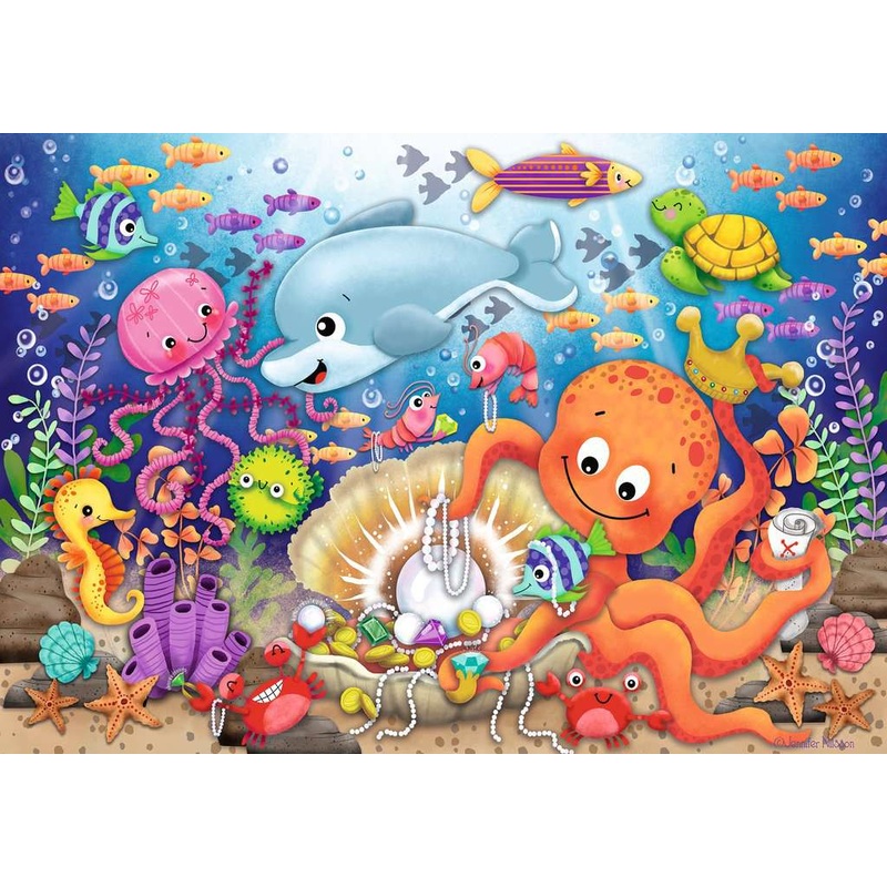 Fishie's Fortune (24pc floor puzzle)