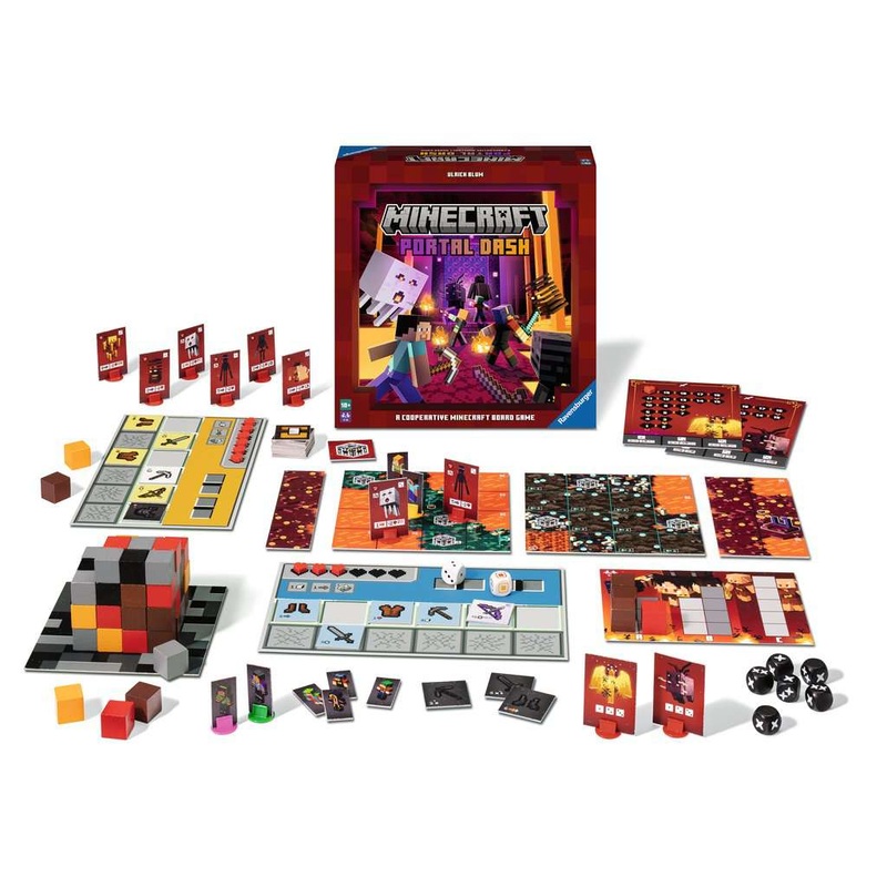 Minecraft: Portal Dash Board Game