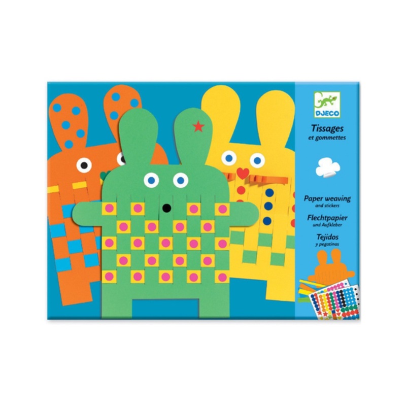 Paper Weaving & Stickers (by Djeco)