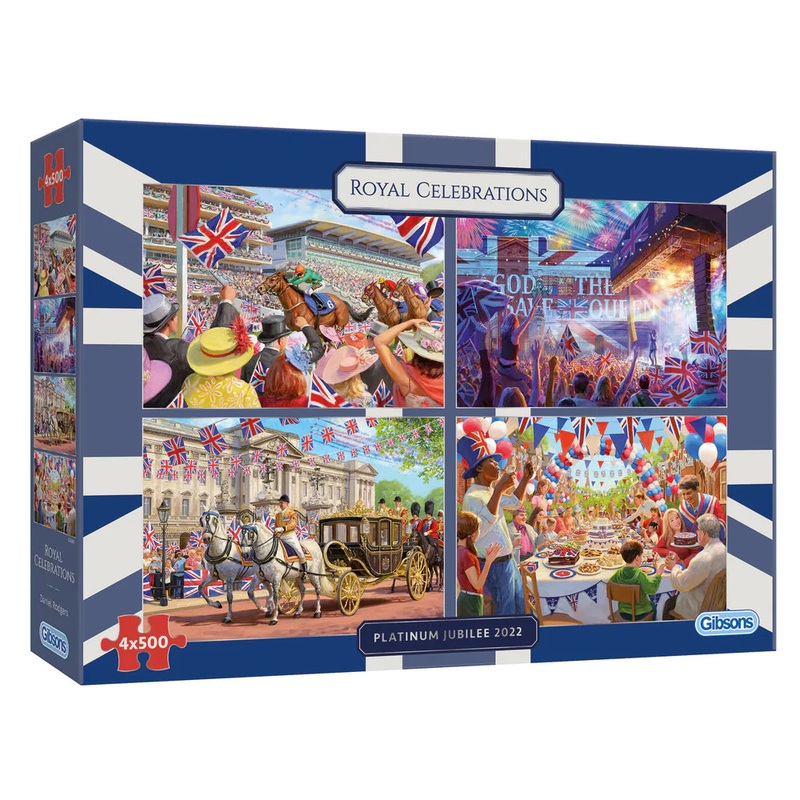 Royal Celebrations (2022 Platinum Jubilee) - 4x500pc
