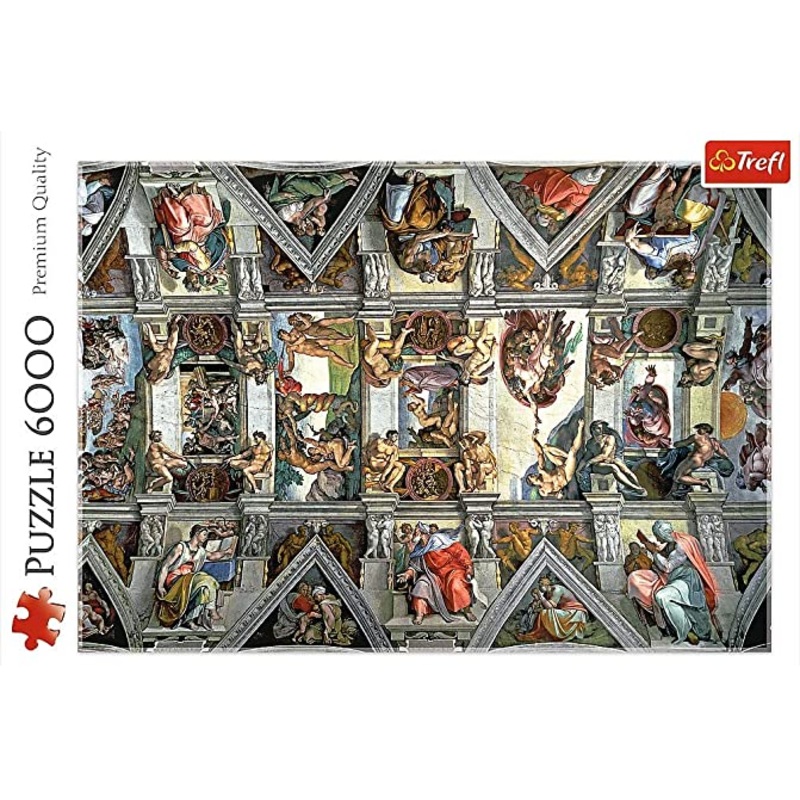 Sistine Chapel Ceiling: Michelangelo Buonarroti (6000pc)