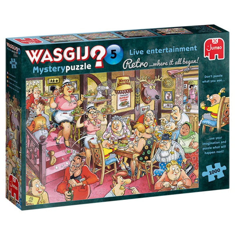 Wasgij Mystery #5 Sunday Lunch! Retro (Jumbo)