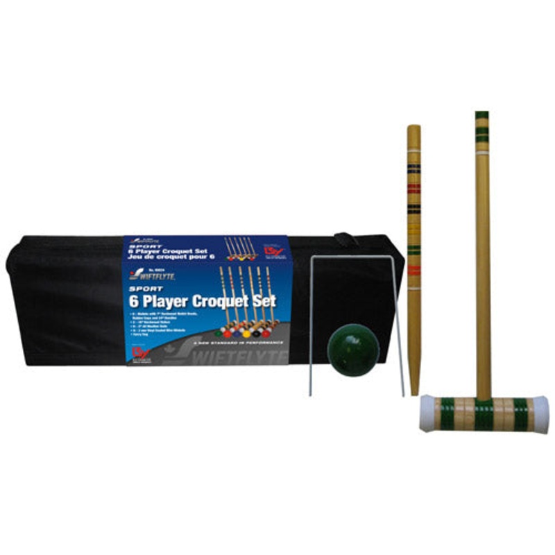 6-Player Croquet Set sport