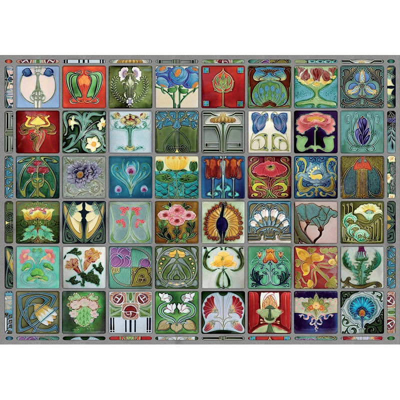 Art Nouveau Tiles