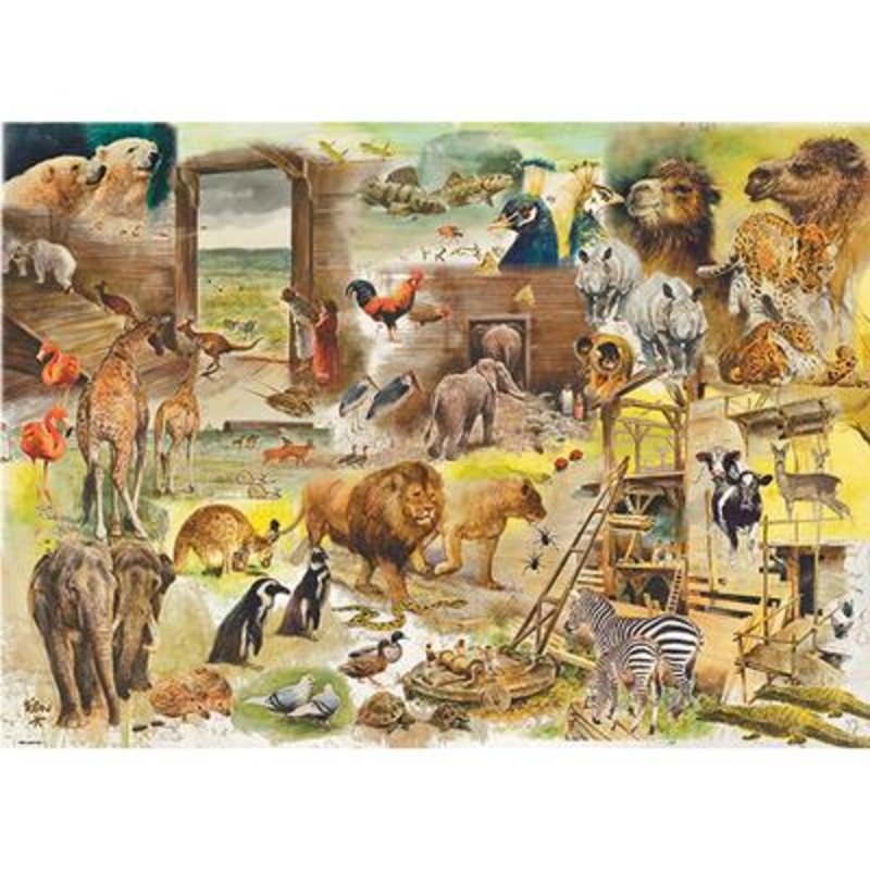 Building Noah's Ark (Jumbo 1000pc)