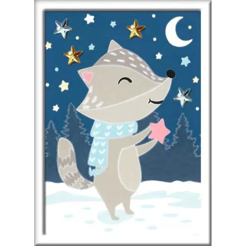 Cute Badger (CreArt Painting by Number)