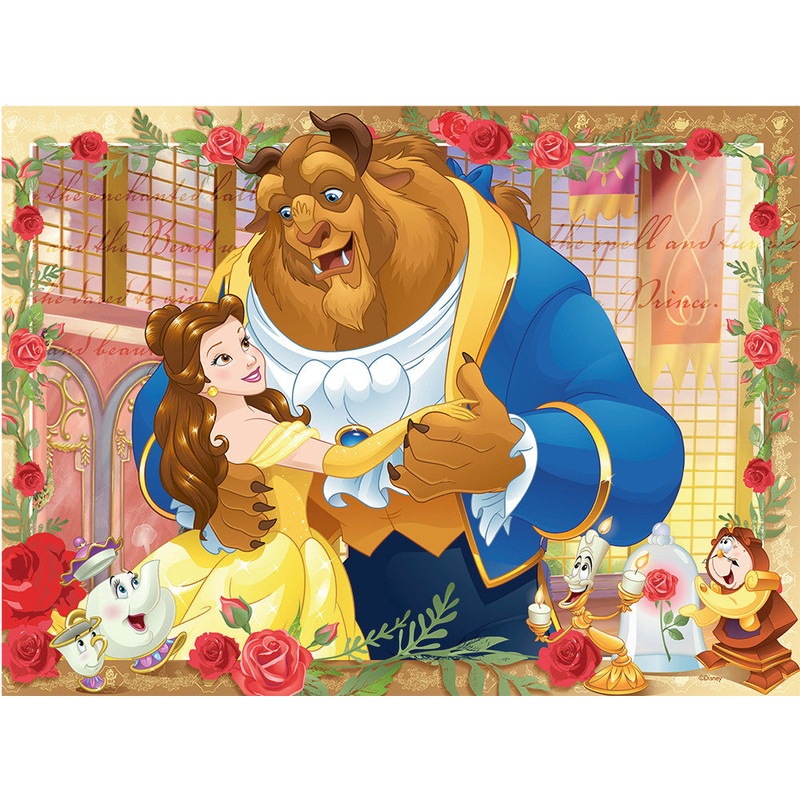 Disney Princess Belle & Beast (100pc XXL)